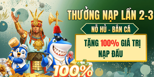 GANA Promotion TÂN THỦ NẠP ĐẦU NHẬN 100% 