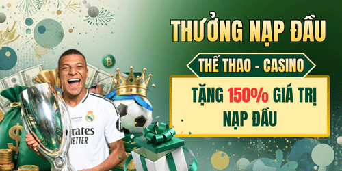 GANA Promotion NẠP ĐẦU CASINO _ THỂ THAO + 100%