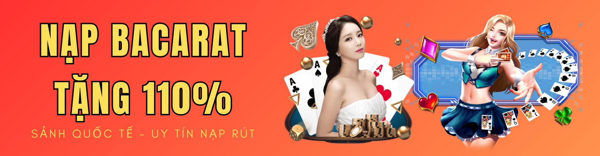 SIX9 Promotion Tặng 110% Nạp Bacarat