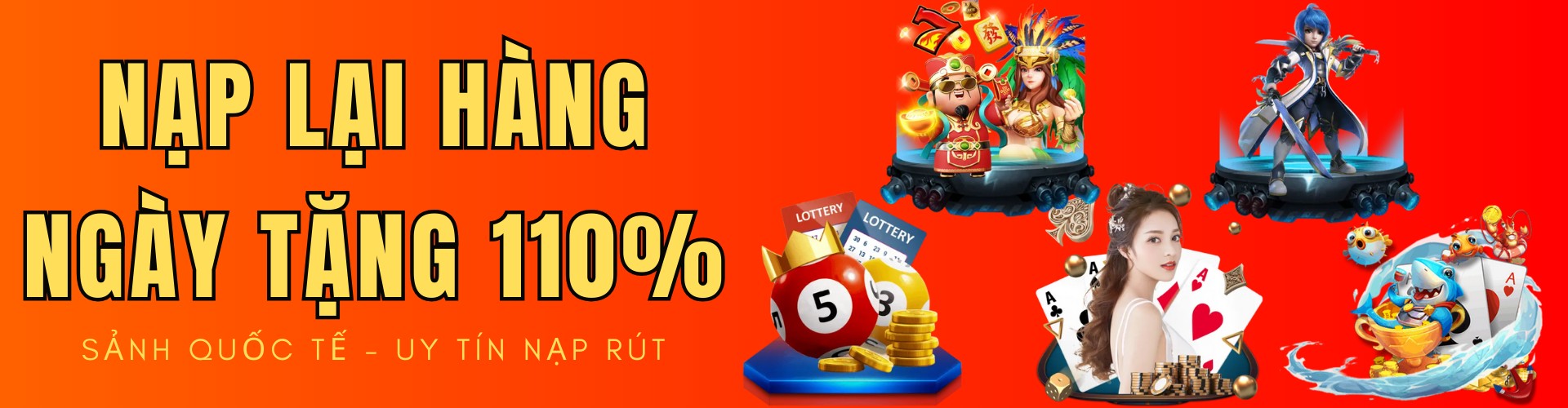 SIX9 Promotion Nạp Lại Hàng Ngày Tặng 110%