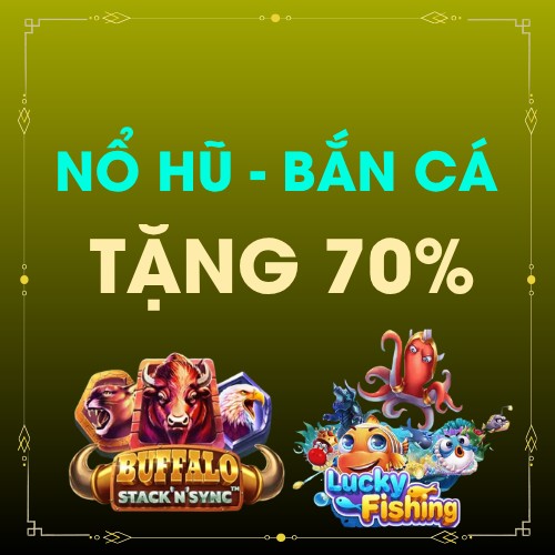 SL68 Promotion Tặng 70% Nạp Nổ Hũ, Bắn Cá
