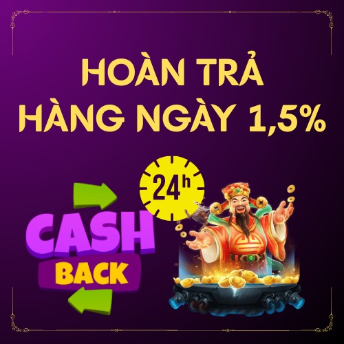 VFP1 Promotion Hoàn Trả Hàng Ngày 1,5%